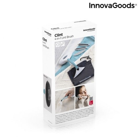 Szczotka do Ubrań i Czyszczenia Tapicerki 4w1 InnovaGoods Szczotka do Ubrań i Czyszczenia Tapicerki 4w1 InnovaGoods