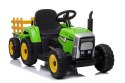Traktor na Akumulator z Przyczepą XMX611 Zielony Traktor na Akumulator z Przyczepą XMX611 Zielony