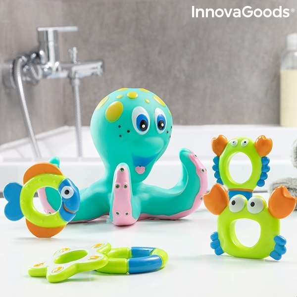 Zabawka Ośmiornica do Kąpieli InnovaGoods Zabawka Ośmiornica do Kąpieli InnovaGoods
