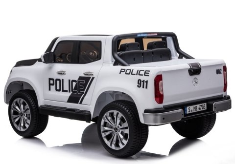 Auto na Akumulator XMX606 Policyjne Białe Auto na Akumulator XMX606 Policyjne Białe