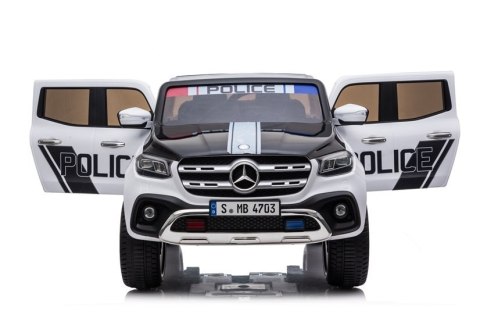 Auto na Akumulator XMX606 Policyjne Białe Auto na Akumulator XMX606 Policyjne Białe