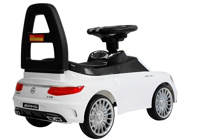 Jeździk Autko dla dzieci Mercedes AMG S65 Biały Jeździk Autko dla dzieci Mercedes AMG S65 Biały