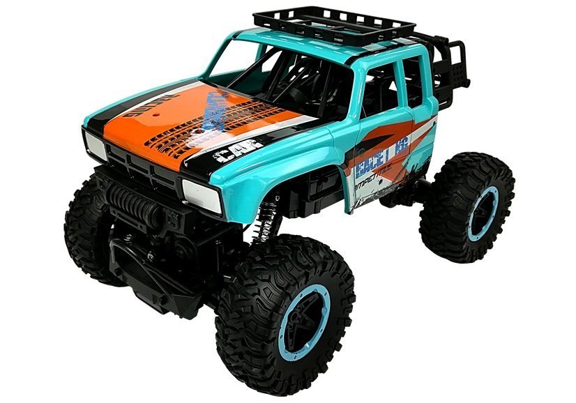 Zdalnie sterowane auto Offroad R/C 1:14 Niebieski Zdalnie sterowane auto Offroad R/C 1:14 Niebieski
