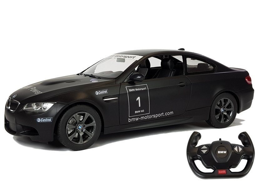 Auto R/C BMW M3 Rastar 1:14 Czarny na Pilota Auto R/C BMW M3 Rastar 1:14 Czarny na Pilota