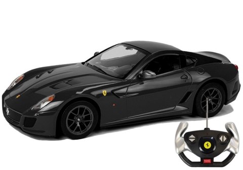 Auto R/C Ferrari 599 GTO Rastar 1:14 Czarne na Pilota Auto R/C Ferrari 599 GTO Rastar 1:14 Czarne na Pilota