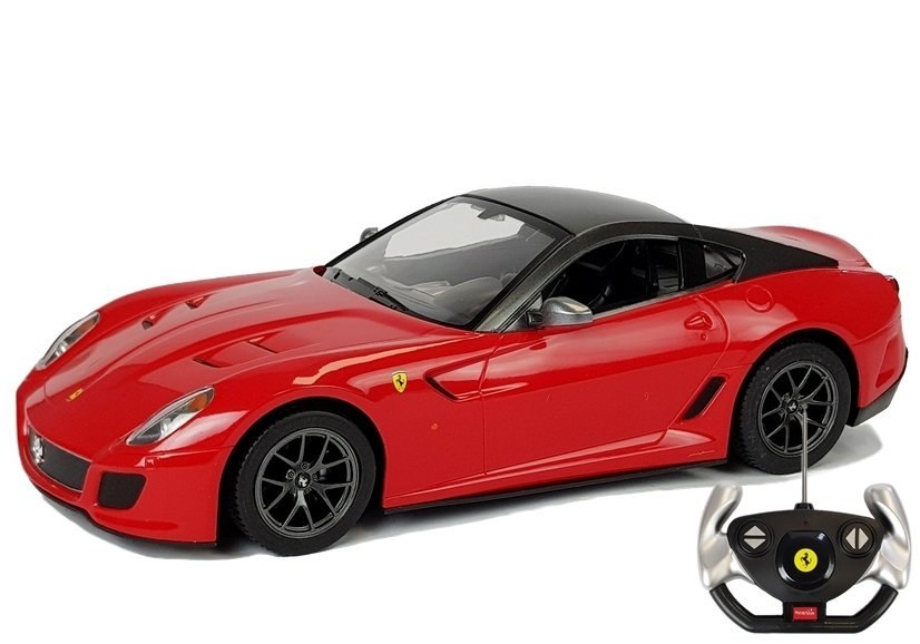 Auto R/C Ferrari 599 GTO Rastar 1:14 Czerwone na Pilota Auto R/C Ferrari 599 GTO Rastar 1:14 Czerwone na Pilota