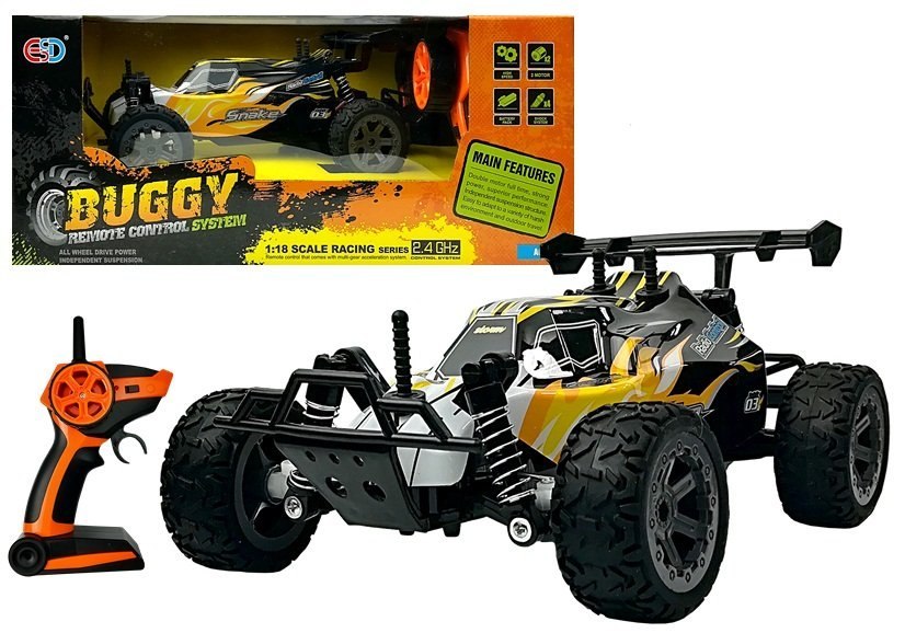 Auto Wyścigowe Buggy Zdalnie Sterowane 2.4G 1:18 Auto Wyścigowe Buggy Zdalnie Sterowane 2.4G 1:18