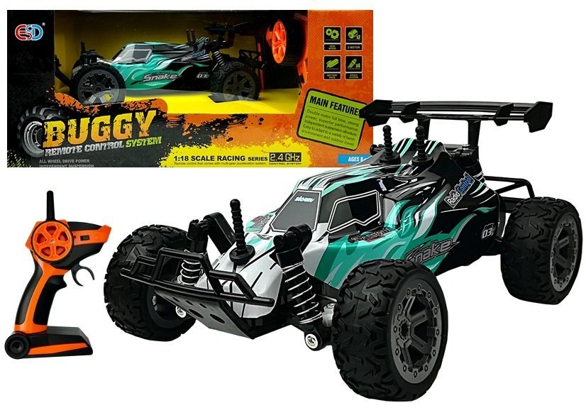 Auto Wyścigowe Buggy Zdalnie Sterowane 2.4G 1:18 Auto Wyścigowe Buggy Zdalnie Sterowane 2.4G 1:18