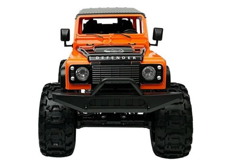 Auto Zdalnie Sterowane Land Rover Defender R/C Pomarańczowe 1:14 Auto Zdalnie Sterowane Land Rover Defender R/C Pomarańczowe 1:14