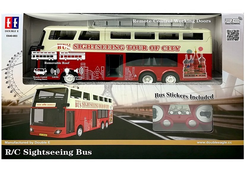 Autobus Piętrowy Zdalnie Sterowany R/C 2.4G 1:18 Autobus Piętrowy Zdalnie Sterowany R/C 2.4G 1:18