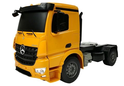 Ciężarówka Burtowa Laweta Mercedes Arcos Zdalnie Sterowana 2.4 GHz Żółta Ciężarówka Burtowa Laweta Mercedes Arcos Zdalnie Sterowana 2.4 GHz Żółta