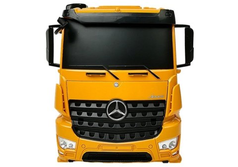 Ciężarówka Burtowa Laweta Mercedes Arcos Zdalnie Sterowana 2.4 GHz Żółta Ciężarówka Burtowa Laweta Mercedes Arcos Zdalnie Sterowana 2.4 GHz Żółta