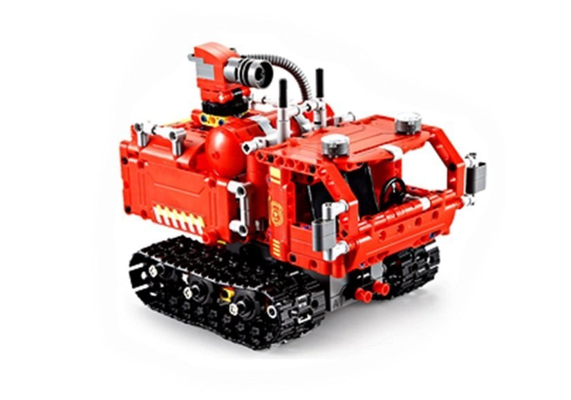 Robot z Klocków R/C 2.4G 527 elementów Czerwony Robot z Klocków R/C 2.4G 527 elementów Czerwony
