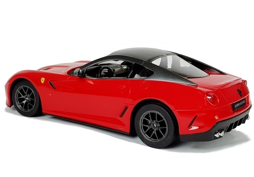 Auto R/C Ferrari 599 GTO Rastar 1:14 Czerwone na Pilota Auto R/C Ferrari 599 GTO Rastar 1:14 Czerwone na Pilota