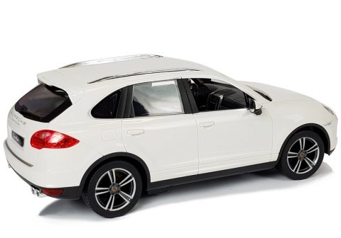 Auto R/C Porsche Cayenne Rastar 1:14 Białe na pilota Auto R/C Porsche Cayenne Rastar 1:14 Białe na pilota