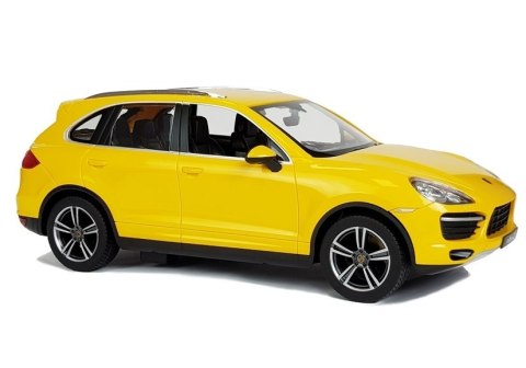 Auto R/C Porsche Cayenne Rastar 1:14 Żółte na pilota Auto R/C Porsche Cayenne Rastar 1:14 Żółte na pilota