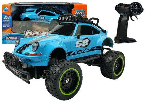 Auto Zdalnie Sterowane R/C Beetle Niebieskie 2.4G Auto Zdalnie Sterowane R/C Beetle Niebieskie 2.4G