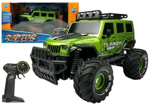 Auto Zdalnie Sterowane R/C Jeep Zielony 2.4G Auto Zdalnie Sterowane R/C Jeep Zielony 2.4G