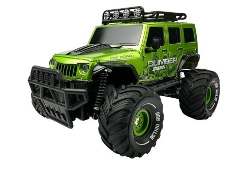 Auto Zdalnie Sterowane R/C Jeep Zielony 2.4G Auto Zdalnie Sterowane R/C Jeep Zielony 2.4G