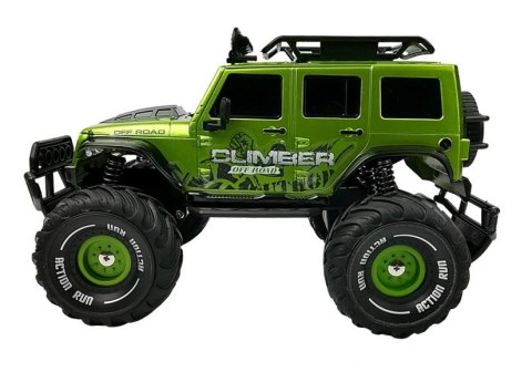Auto Zdalnie Sterowane R/C Jeep Zielony 2.4G Auto Zdalnie Sterowane R/C Jeep Zielony 2.4G