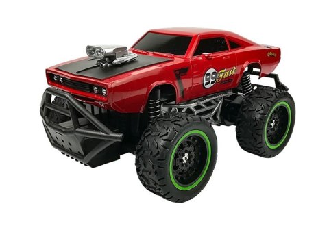 Auto Zdalnie Sterowane R/C Wysokie Koła Czerwone Auto Zdalnie Sterowane R/C Wysokie Koła Czerwone