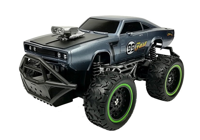 Auto Zdalnie Sterowane R/C Wysokie Koła Granatowe Auto Zdalnie Sterowane R/C Wysokie Koła Granatowe