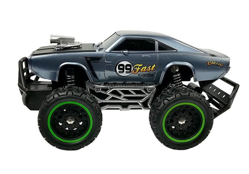 Auto Zdalnie Sterowane R/C Wysokie Koła Granatowe Auto Zdalnie Sterowane R/C Wysokie Koła Granatowe