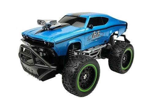 Auto Zdalnie Sterowane R/C Wysokie Koła Niebieskie Auto Zdalnie Sterowane R/C Wysokie Koła Niebieskie