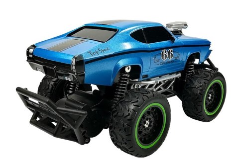 Auto Zdalnie Sterowane R/C Wysokie Koła Niebieskie Auto Zdalnie Sterowane R/C Wysokie Koła Niebieskie