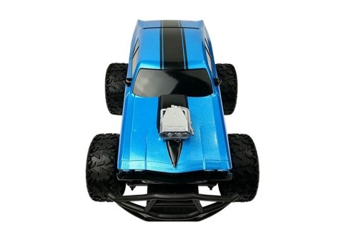 Auto Zdalnie Sterowane R/C Wysokie Koła Niebieskie Auto Zdalnie Sterowane R/C Wysokie Koła Niebieskie