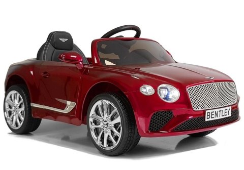 Auto na Akumulator Bentley Czerwony Lakierowany Auto na Akumulator Bentley Czerwony Lakierowany