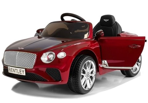 Auto na Akumulator Bentley Czerwony Lakierowany Auto na Akumulator Bentley Czerwony Lakierowany