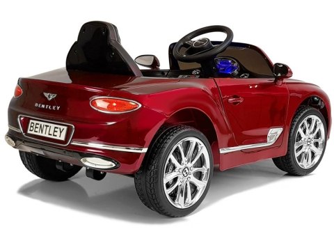 Auto na Akumulator Bentley Czerwony Lakierowany Auto na Akumulator Bentley Czerwony Lakierowany