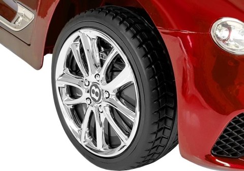 Auto na Akumulator Bentley Czerwony Lakierowany Auto na Akumulator Bentley Czerwony Lakierowany
