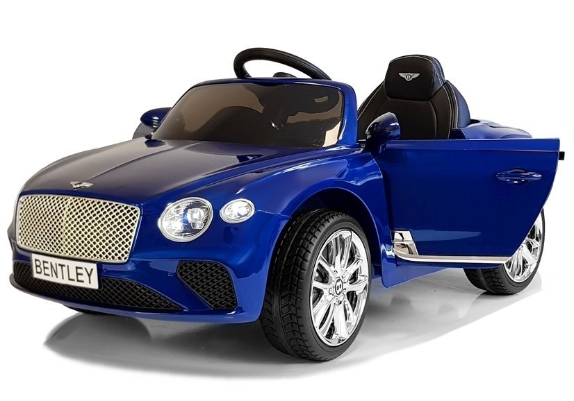 Auto na Akumulator Bentley Niebieski Lakierowany Auto na Akumulator Bentley Niebieski Lakierowany