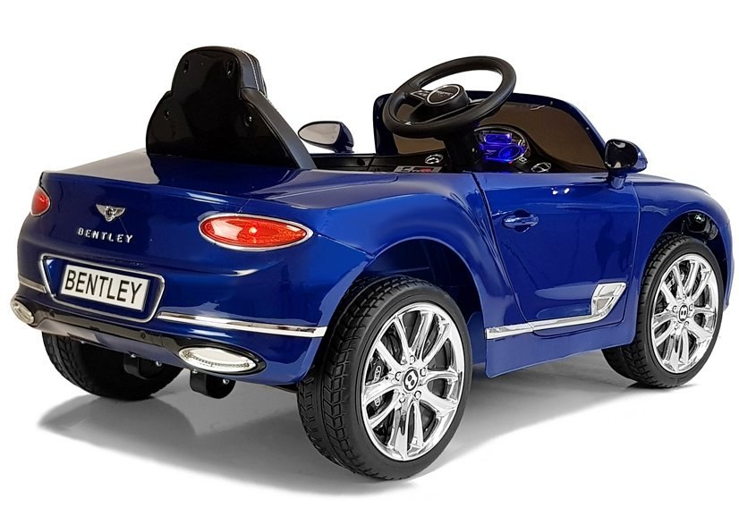 Auto na Akumulator Bentley Niebieski Lakierowany Auto na Akumulator Bentley Niebieski Lakierowany