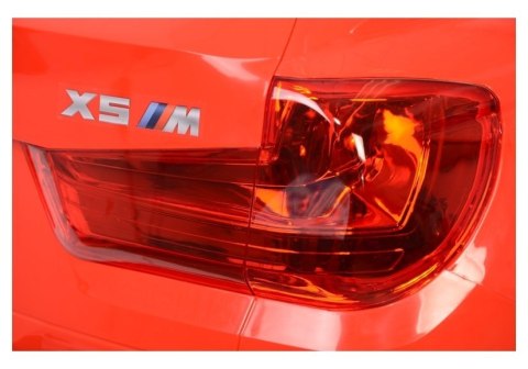 Auto na akumulator BMW X5 M Czerwone Auto na akumulator BMW X5 M Czerwone