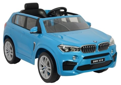Auto na akumulator BMW X5 M Niebieskie Auto na akumulator BMW X5 M Niebieskie
