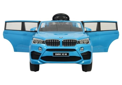Auto na akumulator BMW X5 M Niebieskie Auto na akumulator BMW X5 M Niebieskie