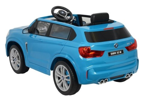 Auto na akumulator BMW X5 M Niebieskie Auto na akumulator BMW X5 M Niebieskie