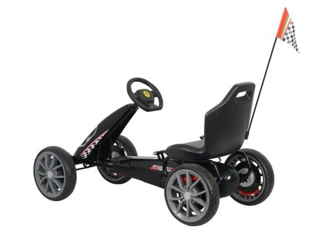 Gokart na Pedały Ferrari Czarny Gokart na Pedały Ferrari Czarny