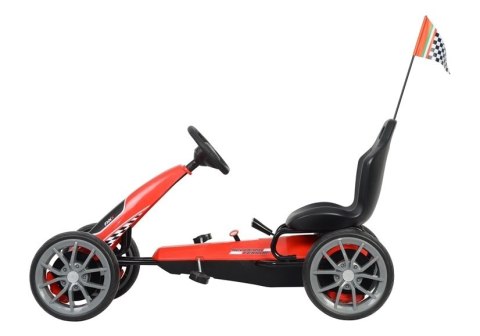 Gokart na Pedały Ferrari Czerwony Gokart na Pedały Ferrari Czerwony