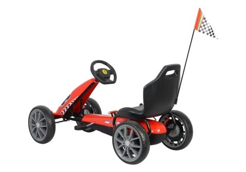 Gokart na Pedały Ferrari Czerwony Gokart na Pedały Ferrari Czerwony