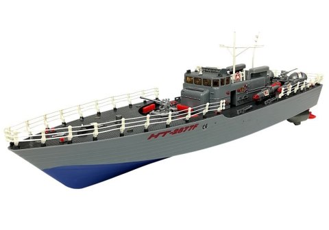 Statek Kuter Torpedowy Zdalnie Sterowany R/C 1:115 2.4G Niebieski Statek Kuter Torpedowy Zdalnie Sterowany R/C 1:115 2.4G Niebieski