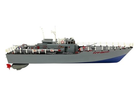 Statek Kuter Torpedowy Zdalnie Sterowany R/C 1:115 2.4G Niebieski Statek Kuter Torpedowy Zdalnie Sterowany R/C 1:115 2.4G Niebieski