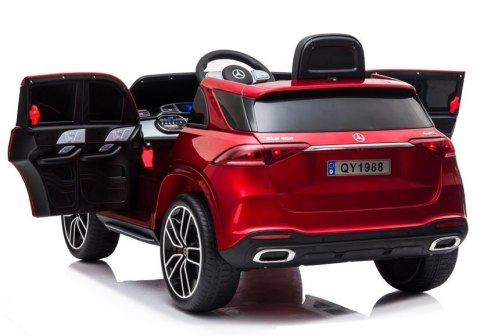 Auto na Akumulator Mercedes GLE450 QY1988 Czerwony Lakier Auto na Akumulator Mercedes GLE450 QY1988 Czerwony Lakier
