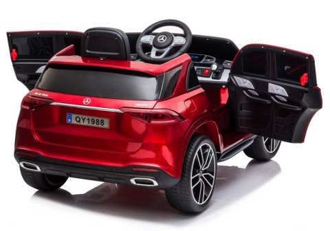 Auto na Akumulator Mercedes GLE450 QY1988 Czerwony Lakier Auto na Akumulator Mercedes GLE450 QY1988 Czerwony Lakier