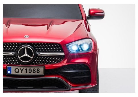 Auto na Akumulator Mercedes GLE450 QY1988 Czerwony Lakier Auto na Akumulator Mercedes GLE450 QY1988 Czerwony Lakier