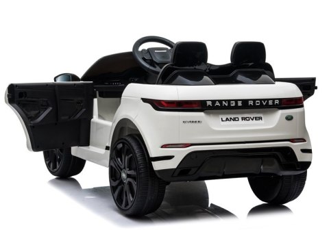 Auto na Akumulator Ranger Rover Evoque Biały Auto na Akumulator Ranger Rover Evoque Biały
