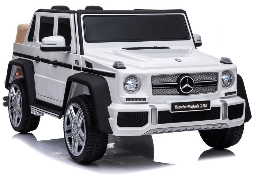 Auto na akumulator Mercedes Maybach A100 Biały Auto na akumulator Mercedes Maybach A100 Biały